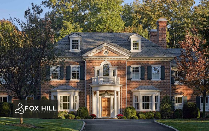 Colonial Revival and Georgian Homes