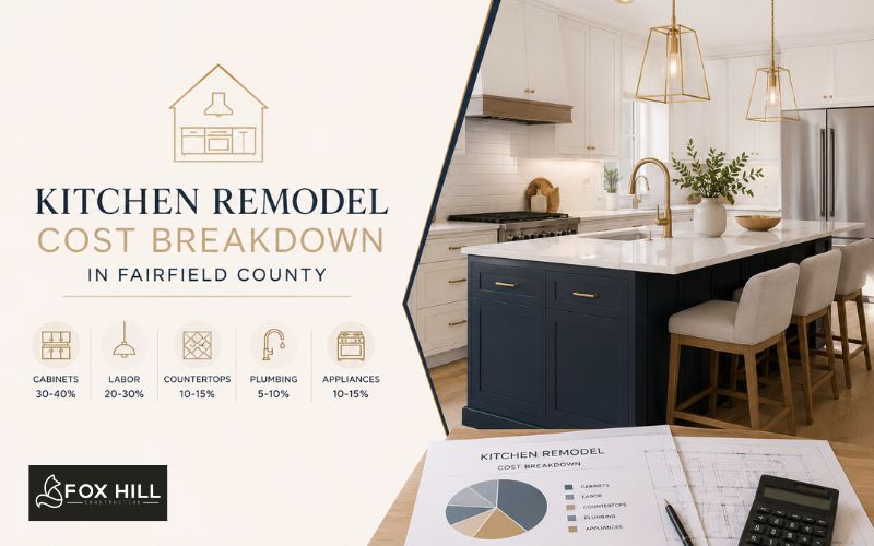 Kitchen Remodel Cost Breakdown in Fairfield County