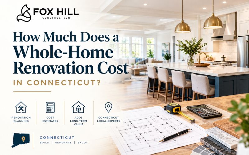 whole Home Renovation Cost in CT
